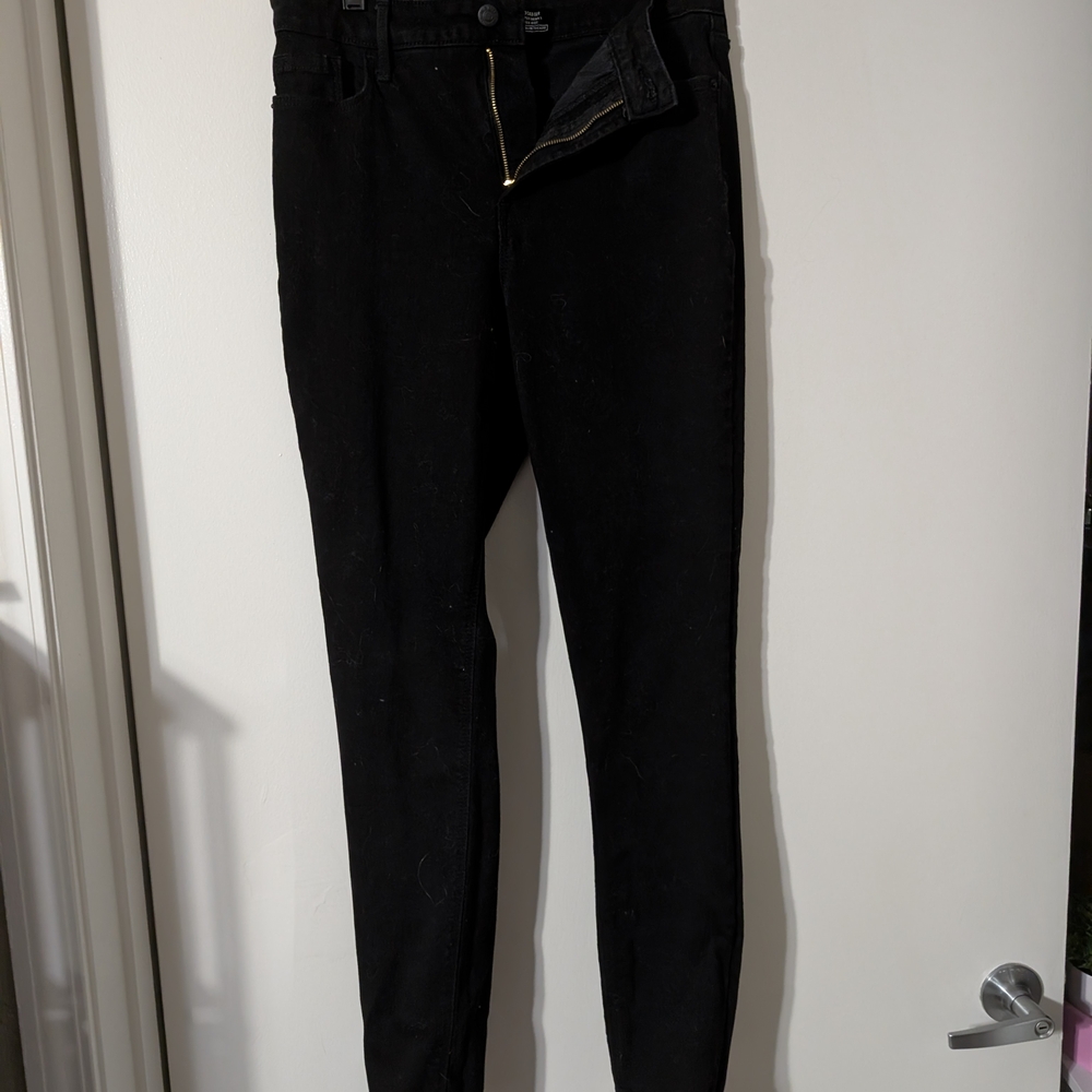 Old Navy Super Black Skinny Rockstar Jeans